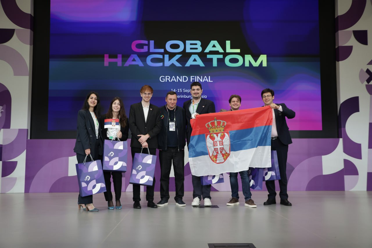 Сербская команда отмечена специальной наградой на международном конкурсе Global HackAtom в Екатеринбурге